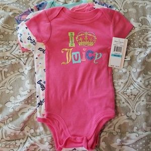 Juicy Couture onesies